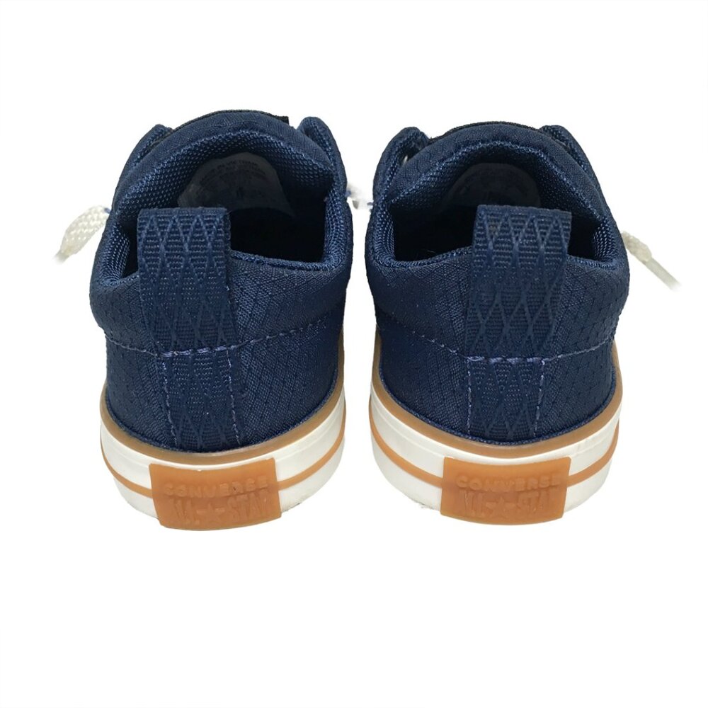 Converse Boy's Navy Court Shoes Size 6 - Picture 7 of 9